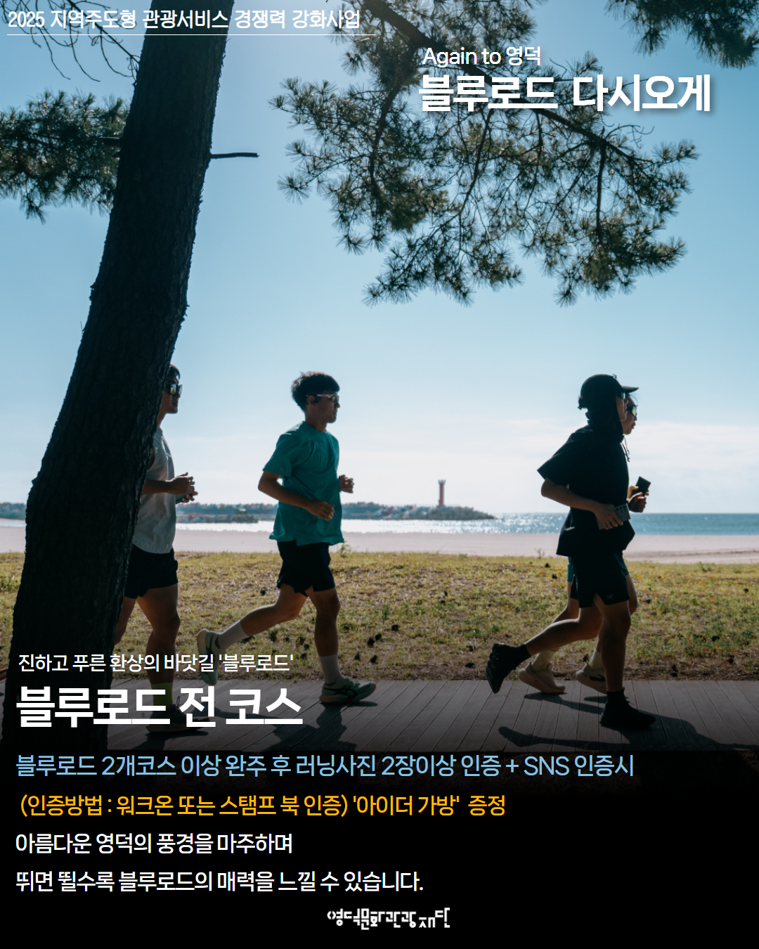 🏃♂️Again to 영덕 - 블루로드 다시 오게 (자유여행 프로그램) 2회차 참가자 모집 🐶3