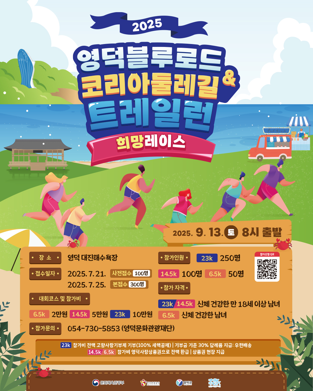 [추가모집] 2025영덕블루로드&코리아둘레길 트레일런 희망레이스1